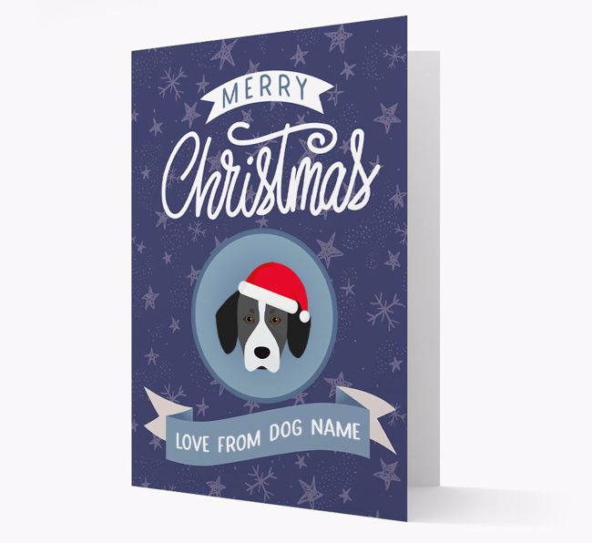 Merry Christmas: Personalized {breedFullName} Christmas Card